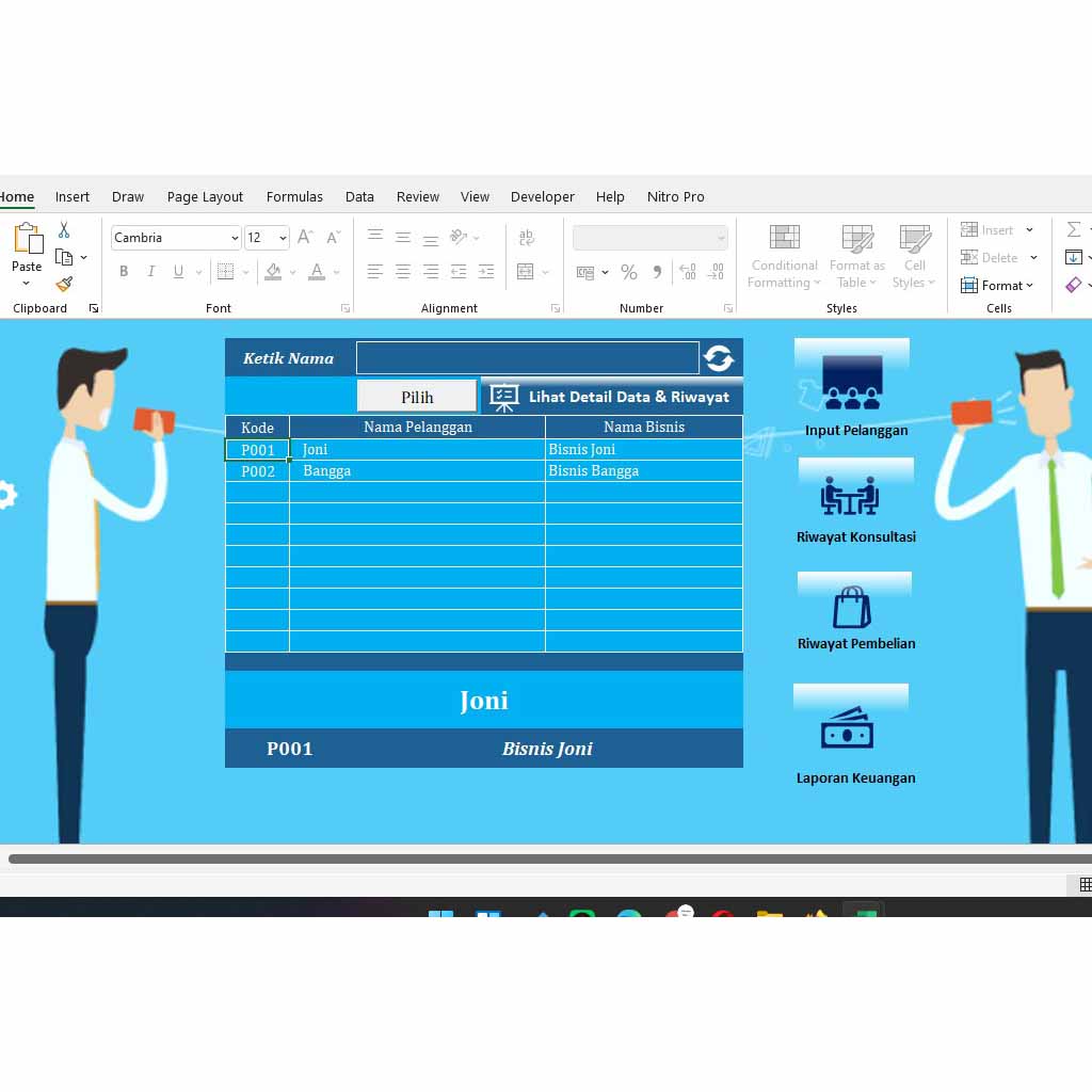 excel vba - konsultasi